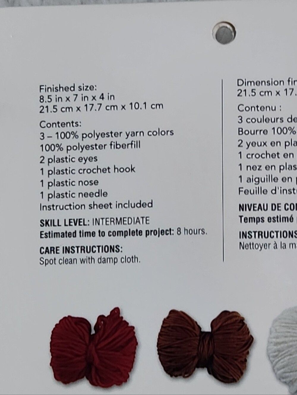 Loops & Threads DOG Crochet Kit - Picture 6 of 9
